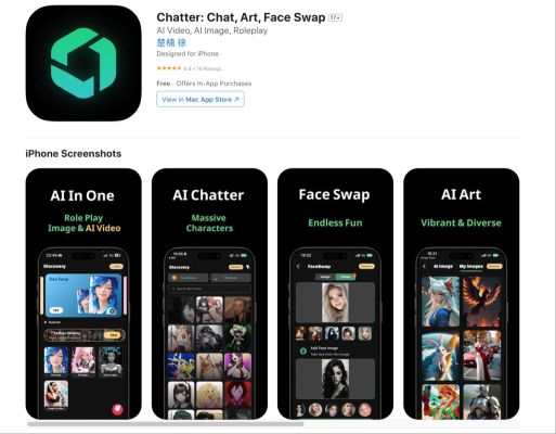 Chatter: Video, Image, Chat